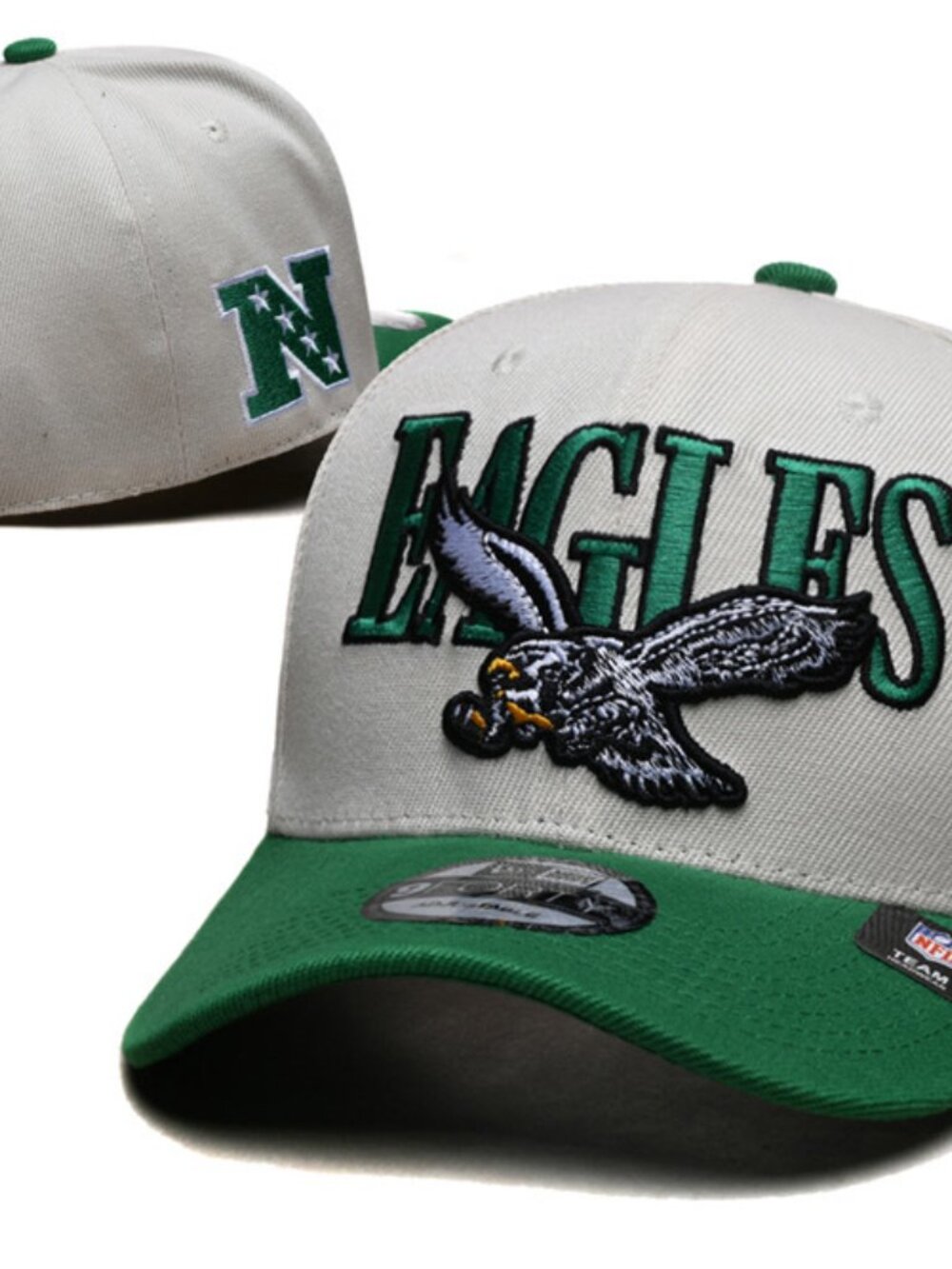 Philadelphia Eagles 9Forty Kelly Green Adjustable Adult Size SnapBack Ball Cap